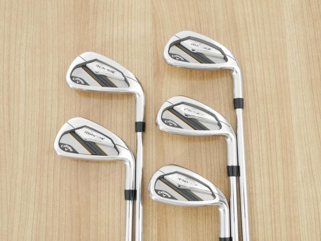 Iron set : Callaway : ชุดเหล็ก Callaway Mavrik (ปี 2020 ตีง่าย ไกลมากๆ) มีเหล็ก 6-Pw (5 ชิ้น) ก้านเหล็ก NS Pro Zelos 7 Flex S