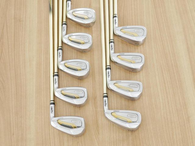 Iron set : Honma : ชุดเหล็ก Honma Beres 2020 Forged (ออกปี 2020) มีเหล็ก 5-11,Aw,Sw (9 ชิ้น เต็มเซ็ต เทียบเท่า 4-Pw,Aw,Sw) ก้าน ARMRQ (47) Flex S (2 ดาว)