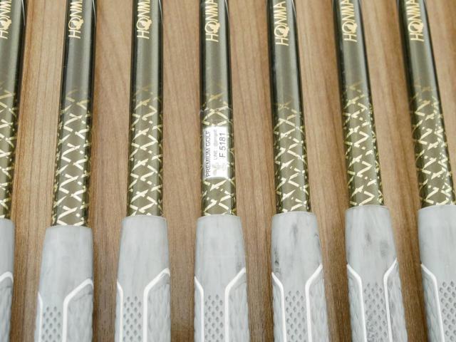 Iron set : Honma : ชุดเหล็ก Honma Beres 2020 Forged (ออกปี 2020) มีเหล็ก 5-11,Aw,Sw (9 ชิ้น เต็มเซ็ต เทียบเท่า 4-Pw,Aw,Sw) ก้าน ARMRQ (47) Flex S (2 ดาว)