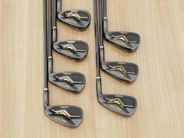 Iron set : Honma : ชุดเหล็ก Honma Beres Black Forged (ออกปี 2022 สวยมากๆ) มีเหล็ก 5-11 (7 ชิ้น เทียบเท่า 4-Pw) ก้าน ARMRQ MX Flex R