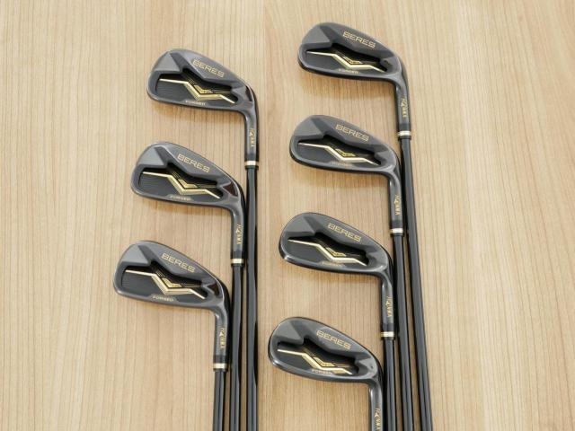 Iron set : Honma : ชุดเหล็ก Honma Beres Black Forged (ออกปี 2022 สวยมากๆ) มีเหล็ก 5-11 (7 ชิ้น เทียบเท่า 4-Pw) ก้าน ARMRQ MX Flex R