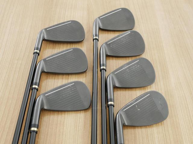 Iron set : Honma : ชุดเหล็ก Honma Beres Black Forged (ออกปี 2022 สวยมากๆ) มีเหล็ก 5-11 (7 ชิ้น เทียบเท่า 4-Pw) ก้าน ARMRQ MX Flex R