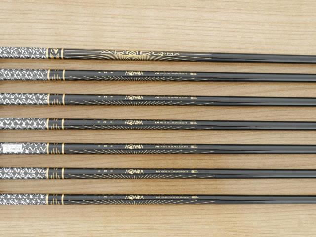 Iron set : Honma : ชุดเหล็ก Honma Beres Black Forged (ออกปี 2022 สวยมากๆ) มีเหล็ก 5-11 (7 ชิ้น เทียบเท่า 4-Pw) ก้าน ARMRQ MX Flex R
