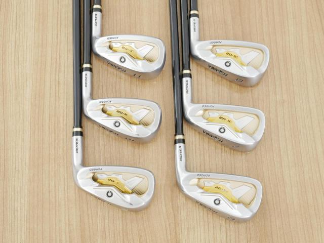 Iron set : Honma : ชุดเหล็ก Honma Beres IS-02 (หน้าเด้ง Forged) มีเหล็ก 6-11 (6 ชิ้น เทียบเท่า 5-Pw) ก้าน ARMRQ 6 (54) Flex R (2 ดาว)