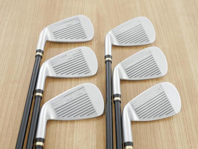 Iron set : Honma : ชุดเหล็ก Honma Beres IS-02 (หน้าเด้ง Forged) มีเหล็ก 6-11 (6 ชิ้น เทียบเท่า 5-Pw) ก้าน ARMRQ 6 (54) Flex R (2 ดาว)