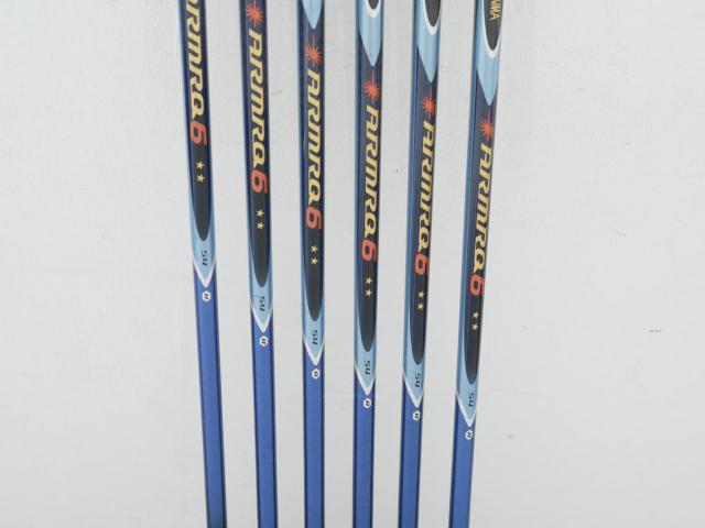 Iron set : Honma : ชุดเหล็ก Honma Beres IS-02 (หน้าเด้ง Forged) มีเหล็ก 6-11 (6 ชิ้น เทียบเท่า 5-Pw) ก้าน ARMRQ 6 (54) Flex R (2 ดาว)