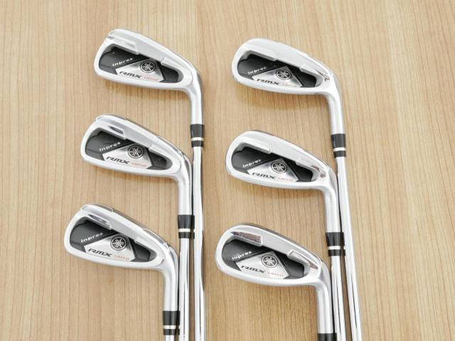 Iron set : Yamaha : ชุดเหล็ก Yamaha Inpres RMX UD+2 (ปี 2017 ตีไกลที่สุด ไกลกว่าเหล็กทั่วไป 2 เบอร์) มีเหล็ก 6-Pw,Aw (6 ชิ้น) ก้านเหล็ก NS Pro 950 Flex S
