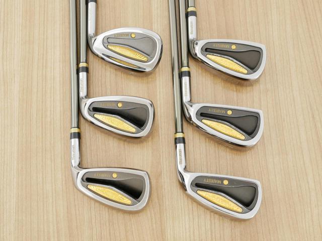 Iron set : Maruman : ชุดเหล็ก Maruman Majesty Prestigio (ตัวท็อป ตีง่าย ไกล ของใหม่แพงมากๆๆๆ) มีเหล็ก 6-Pw,Aw (6 ชิ้น) ก้านกราไฟต์ Flex R