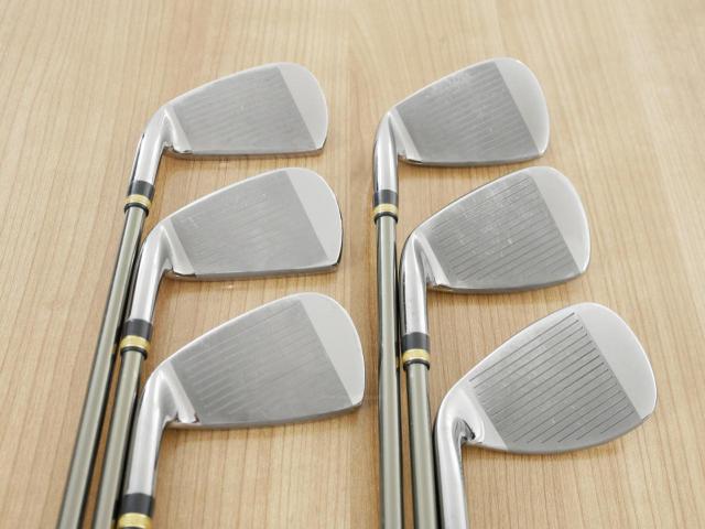 Iron set : Maruman : ชุดเหล็ก Maruman Majesty Prestigio (ตัวท็อป ตีง่าย ไกล ของใหม่แพงมากๆๆๆ) มีเหล็ก 6-Pw,Aw (6 ชิ้น) ก้านกราไฟต์ Flex R