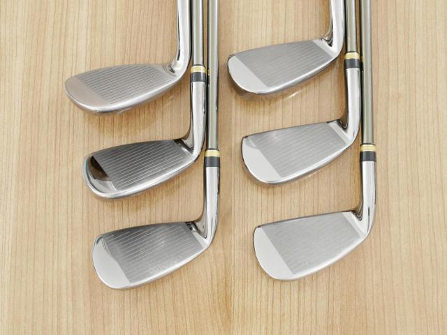 Iron set : Maruman : ชุดเหล็ก Maruman Majesty Prestigio (ตัวท็อป ตีง่าย ไกล ของใหม่แพงมากๆๆๆ) มีเหล็ก 6-Pw,Aw (6 ชิ้น) ก้านกราไฟต์ Flex R