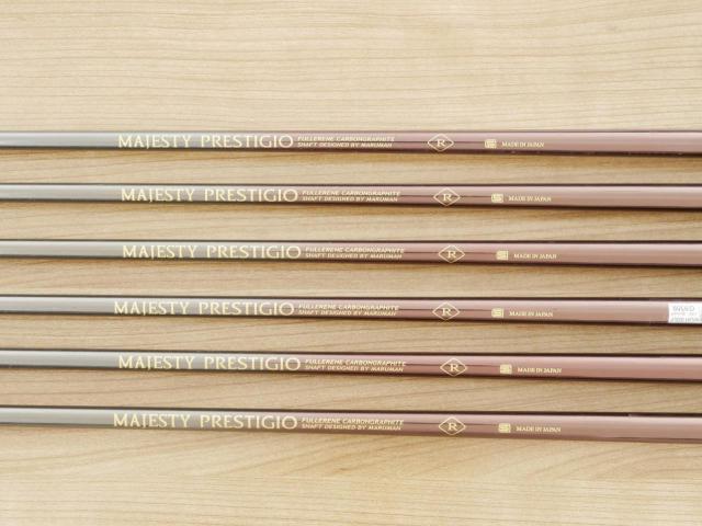 Iron set : Maruman : ชุดเหล็ก Maruman Majesty Prestigio (ตัวท็อป ตีง่าย ไกล ของใหม่แพงมากๆๆๆ) มีเหล็ก 6-Pw,Aw (6 ชิ้น) ก้านกราไฟต์ Flex R