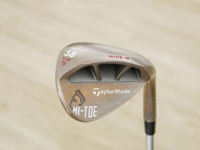 Wedge : Taylormade : Wedge Taylormade Hi-Toe Loft 58 ก้านเหล็ก KBS Hi-Rev 2.0 115