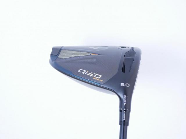 Driver : Taylormade : ไดรเวอร์ Taylormade Qi4D MAX (รุ่นใหม่ล่าสุด ออกปี 2026) Loft 9 ก้าน Mitsubishi REAX 50 Flex S