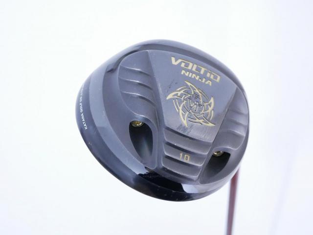 Driver : Katana : ไดรเวอร์ Katana Voltio NINJA 880Hi (รุ่นท๊อปสุด ออกปี 2017 หน้าเด้งสุดๆ COR 0.88 หัวขนาด 470CC.) Loft 10 ก้าน Fujikura Speeder 361 Flex R