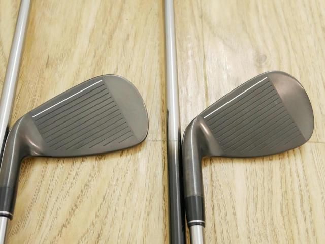 Iron set : Epon : ชุดเหล็ก EPON EF-02I Forged (ออกปี 2022 ใบใหญ่ ตีง่าย ไกล) มีเหล็ก 6-Pw,Aw (6 ชิ้น) ก้านกราไฟต์ Mitsubishi Grand Bassara GB i50 Flex R