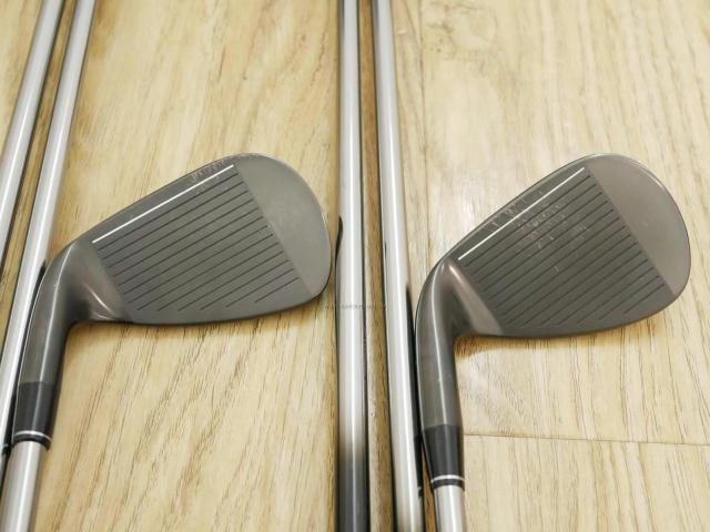 Iron set : Epon : ชุดเหล็ก EPON EF-02I Forged (ออกปี 2022 ใบใหญ่ ตีง่าย ไกล) มีเหล็ก 6-Pw,Aw (6 ชิ้น) ก้านกราไฟต์ Mitsubishi Grand Bassara GB i50 Flex R