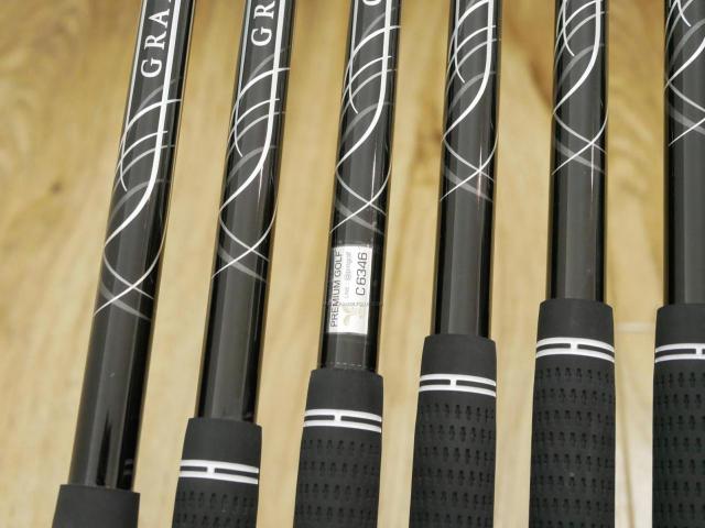 Iron set : Epon : ชุดเหล็ก EPON EF-02I Forged (ออกปี 2022 ใบใหญ่ ตีง่าย ไกล) มีเหล็ก 6-Pw,Aw (6 ชิ้น) ก้านกราไฟต์ Mitsubishi Grand Bassara GB i50 Flex R