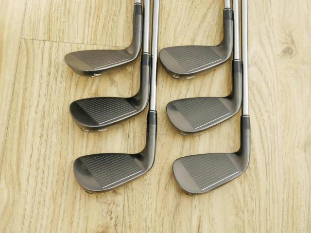 Iron set : Epon : ชุดเหล็ก EPON EF-02I Forged (ออกปี 2022 ใบใหญ่ ตีง่าย ไกล) มีเหล็ก 6-Pw,Aw (6 ชิ้น) ก้านกราไฟต์ Mitsubishi Grand Bassara GB i50 Flex R