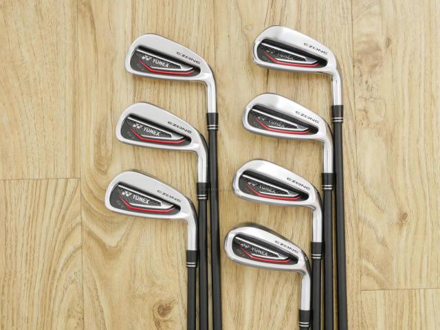 Iron set : Yonex : ชุดเหล็ก Yonex E-Zone GT (ออกปี 2021 ตีง่าย ระยะดีมากๆ) มีเหล็ก 5-Pw,Aw (7 ชิ้น) ก้านกราไฟต์ Flex R