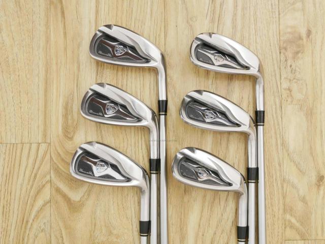 Iron set : Romaro : ชุดเหล็ก Romaro Ray Alpha (ปี 2017 ใบใหญ่ หน้า Titanium) มีเหล็ก 6-Pw,Aw (6 ชิ้น) ก้านกราไฟต์ Mitsubishi Diamana Thump i95 Flex S