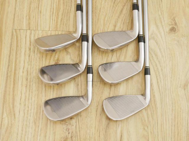 Iron set : Romaro : ชุดเหล็ก Romaro Ray Alpha (ปี 2017 ใบใหญ่ หน้า Titanium) มีเหล็ก 6-Pw,Aw (6 ชิ้น) ก้านกราไฟต์ Mitsubishi Diamana Thump i95 Flex S