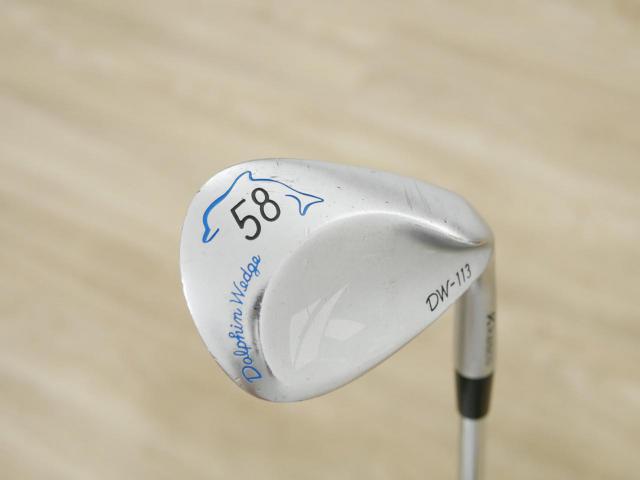 Wedge : Other : Wedge Kasco Dolphin DW-113 Loft 58 ก้านเหล็ก NS Pro 950 Flex S