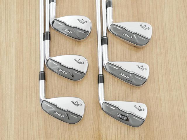 Iron set : Callaway : ชุดเหล็ก Callaway EPIC Max Fast (รุ่นแพงสุด ไกลสุดของ Callaway ปี 2021) มีเหล็ก 6-Pw,Aw (6 ชิ้น) ก้านเหล็ก NS Pro 950 NEO Flex S