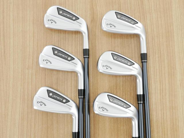 Iron set : Callaway : ชุดเหล็ก Callaway APEX Ai300 Forged (รุ่นล่าสุด ออกปี 2024) มีเหล็ก 5-Pw (6 ชิ้น) ก้านกราไฟต์ UST Mamiya RECOIL DART 6 Flex R