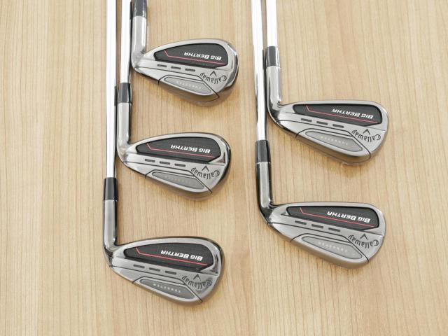 Iron set : Callaway : ชุดเหล็ก Callaway Big Bertha (ออกปี 2023 ตีง่ายที่สุดของ Callaway) มีเหล็ก 6-Pw (5 ชิ้น) ก้านเหล็ก NS Pro 950 Neo Flex S