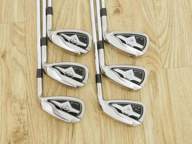 Iron set : Romaro : ชุดเหล็ก Romaro Ray Alpha (ปี 2017 ใบใหญ่ หน้า Titanium) มีเหล็ก 6-Pw,Aw (6 ชิ้น) ก้านเหล็ก NS Pro 850 Flex R