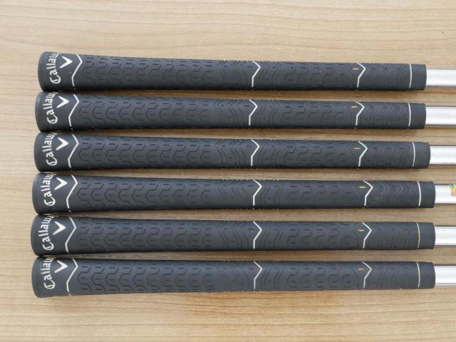 Iron set : Callaway : ชุดเหล็ก Callaway RAZR X Black มีเหล็ก 5-Pw (6 ชิ้น) ก้านเหล็ก NS Pro 950 Flex S