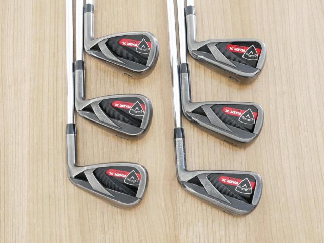Iron set : Callaway : ชุดเหล็ก Callaway RAZR X Black มีเหล็ก 5-Pw (6 ชิ้น) ก้านเหล็ก NS Pro 950 Flex S