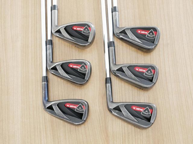 Iron set : Callaway : ชุดเหล็ก Callaway RAZR X Black มีเหล็ก 5-Pw (6 ชิ้น) ก้านเหล็ก NS Pro 950 Flex S