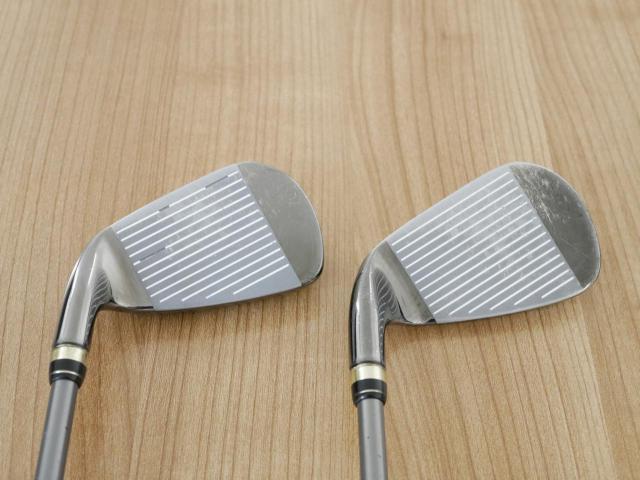 Iron set : PRGR : ชุดเหล็กกระเทย PRGR Egg II (ตีง่ายและไกลมาก)  มีเหล็ก 8-Pw,Aw,Sw (5 ชิ้น) ก้านกราไฟต์ Flex R2 (M-35)
