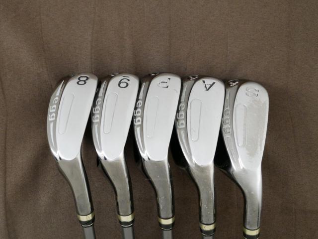 Iron set : PRGR : ชุดเหล็กกระเทย PRGR Egg II (ตีง่ายและไกลมาก)  มีเหล็ก 8-Pw,Aw,Sw (5 ชิ้น) ก้านกราไฟต์ Flex R2 (M-35)