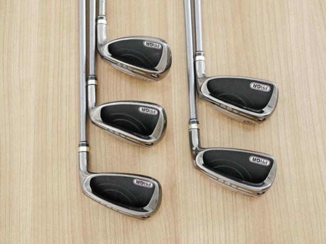 Iron set : PRGR : ชุดเหล็กกระเทย PRGR Egg II (ตีง่ายและไกลมาก)  มีเหล็ก 8-Pw,Aw,Sw (5 ชิ้น) ก้านกราไฟต์ Flex R2 (M-35)