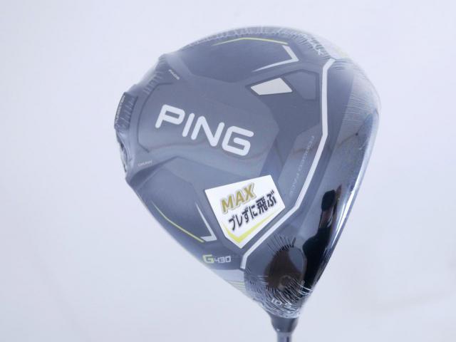 Driver : PING : **ของใหม่ ยังไม่แกะพลาสติก** ไดรเวอร์ Ping G430 Max (รุ่นปี 2023 Japan Spec) Loft 10.5 ก้าน Ping Alta J CB Flex S