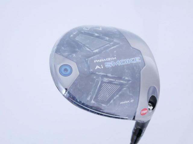 Driver : Callaway : **ของใหม่ ยังไม่แกะพลาสติก** ไดรเวอร์ Callaway Paradym Ai SMOKE MAX D (รุ่นปี 2024 Japan Spec.) Loft 9 (ปรับได้) ก้าน Mitsubishi TENSEI 50 Flex S