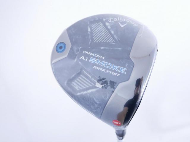 Driver : Callaway : **ของใหม่ ยังไม่แกะพลาสติก** ไดรเวอร์ Callaway Paradym Ai SMOKE MAX FAST (รุ่นปี 2024 Japan Spec.) Loft 10.5 ก้าน Mitsubishi TENSEI 40 Flex S