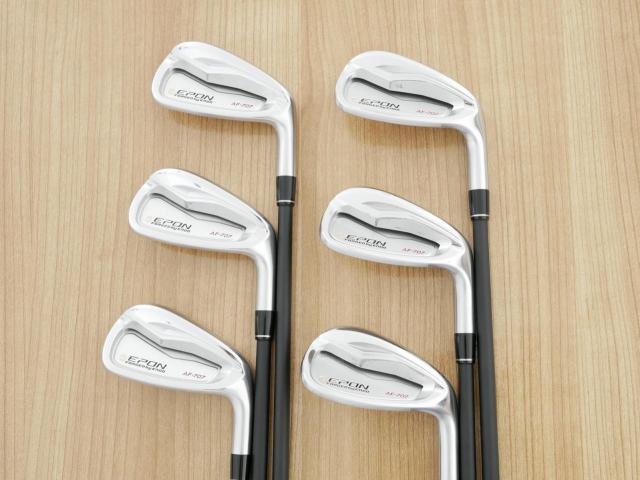 Iron set : Epon : ชุดเหล็ก EPON AF-707 Forged (รุ่นล่าสุด ปี 2024 ใบใหญ่ ตีง่าย ไกล) มีเหล็ก 6-Pw,Aw (6 ชิ้น) ก้านกราไฟต์ Fujikura TRAVIL 95 Flex S