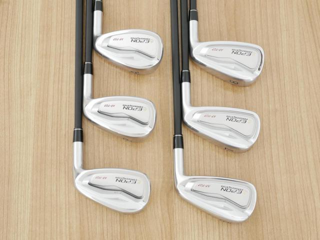 Iron set : Epon : ชุดเหล็ก EPON AF-707 Forged (รุ่นล่าสุด ปี 2024 ใบใหญ่ ตีง่าย ไกล) มีเหล็ก 6-Pw,Aw (6 ชิ้น) ก้านกราไฟต์ Fujikura TRAVIL 95 Flex S