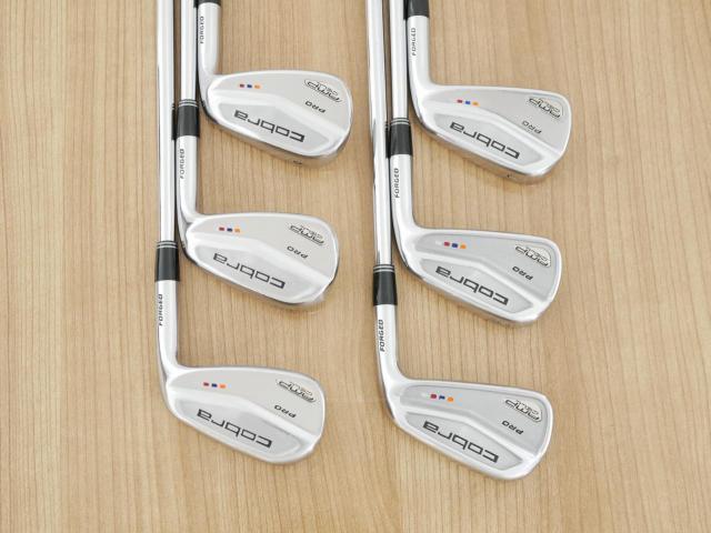 Iron set : Other Brand : ชุดเหล็ก Cobra AMP CELL Pro (Forged) มีเหล็ก 5-Pw (6 ชิ้น) ก้านเหล็ก NS Pro Modus 120 Flex S