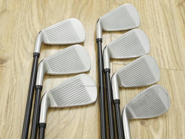 Iron set : PRGR : ชุดเหล็ก PRGR AS302 (ใบใหญ่ ตีง่าย) มีเหล็ก 5-Pw,Sw (7 ชิ้น) ก้านกราไฟต์ Flex R