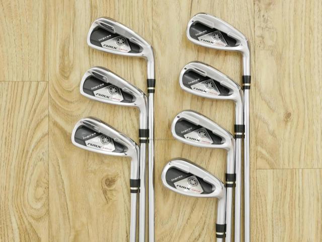 Iron set : Yamaha : ชุดเหล็ก Yamaha Inpres RMX UD+2 (ปี 2017 ตีไกลที่สุด ไกลกว่าเหล็กทั่วไป 2 เบอร์) มีเหล็ก 5-Pw,Aw (7 ชิ้น) ก้านเหล็ก NS Pro ZELOS 7 Flex R