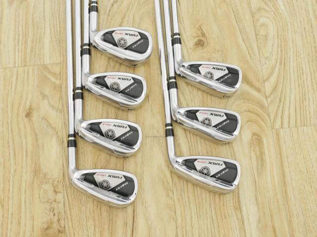 Iron set : Yamaha : ชุดเหล็ก Yamaha Inpres RMX UD+2 (ปี 2017 ตีไกลที่สุด ไกลกว่าเหล็กทั่วไป 2 เบอร์) มีเหล็ก 5-Pw,Aw (7 ชิ้น) ก้านเหล็ก NS Pro ZELOS 7 Flex R