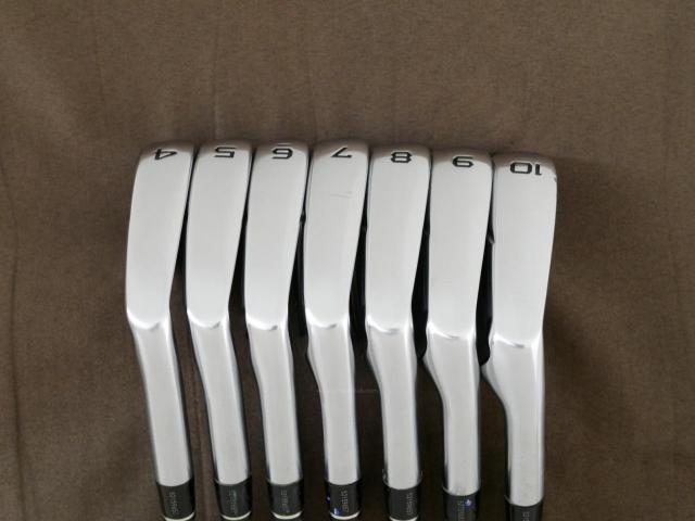 Iron set : Honma : ชุดเหล็ก Honma Tour World TW747V Forged (รุ่นปี 2019) มีเหล็ก 4-10 (7 ชิ้น) ก้านเหล็ก KBS C-Taper Lite 110 Flex S