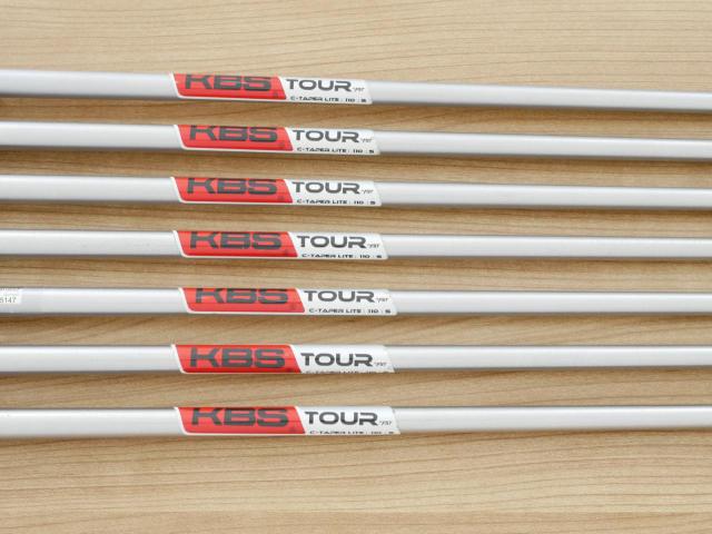 Iron set : Honma : ชุดเหล็ก Honma Tour World TW747V Forged (รุ่นปี 2019) มีเหล็ก 4-10 (7 ชิ้น) ก้านเหล็ก KBS C-Taper Lite 110 Flex S