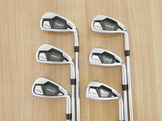 Iron set : Callaway : ชุดเหล็ก Callaway Rogue ST Max OS (ออกปี 2022 ตีง่ายสุดๆ ไกลสุดๆ) มีเหล็ก 6-Pw,Aw (6 ชิ้น) ก้านเหล็ก NS Pro ZELOS 7 Flex S
