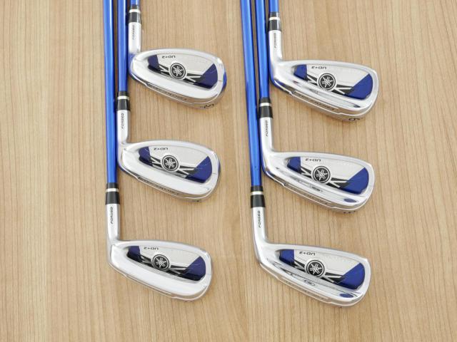 Iron set : Yamaha : ชุดเหล็ก Yamaha Inpres UD+2 (ปี 2018 ตีไกลที่สุด ไกลกว่าเหล็กทั่วไป 2 เบอร์) มีเหล็ก 7-Pw,Aw,As (6 ชิ้น) ก้านกราไฟต์ Flex SR