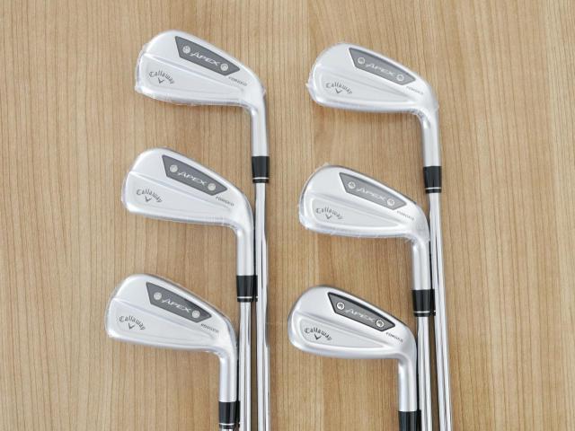 Iron set : Callaway : **เหมือนของใหม่** ชุดเหล็ก Callaway APEX Ai300 Forged (รุ่นล่าสุด ออกปี 2024) มีเหล็ก 5-Pw (6 ชิ้น) ก้านเหล็ก NS Pro 950 NEO Flex S